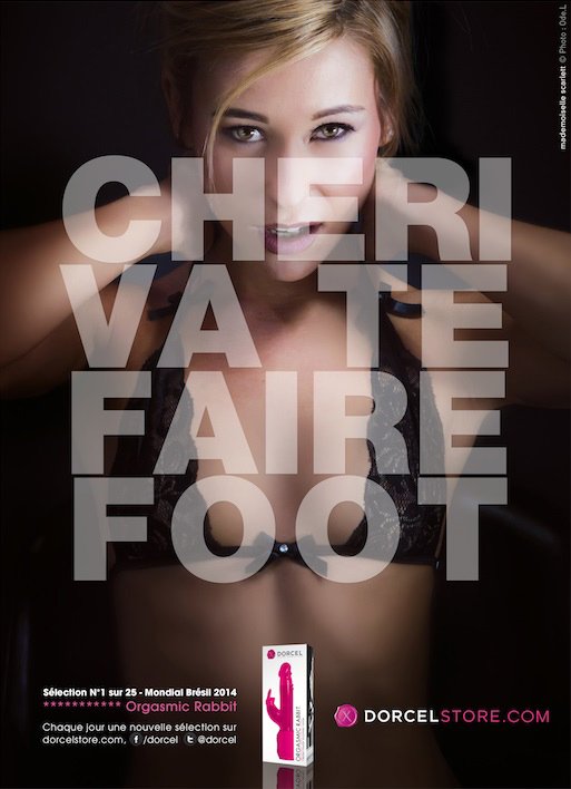 "Va te faire FOOT !", la nouvelle campagne de Marc Dorcel pour le mondial