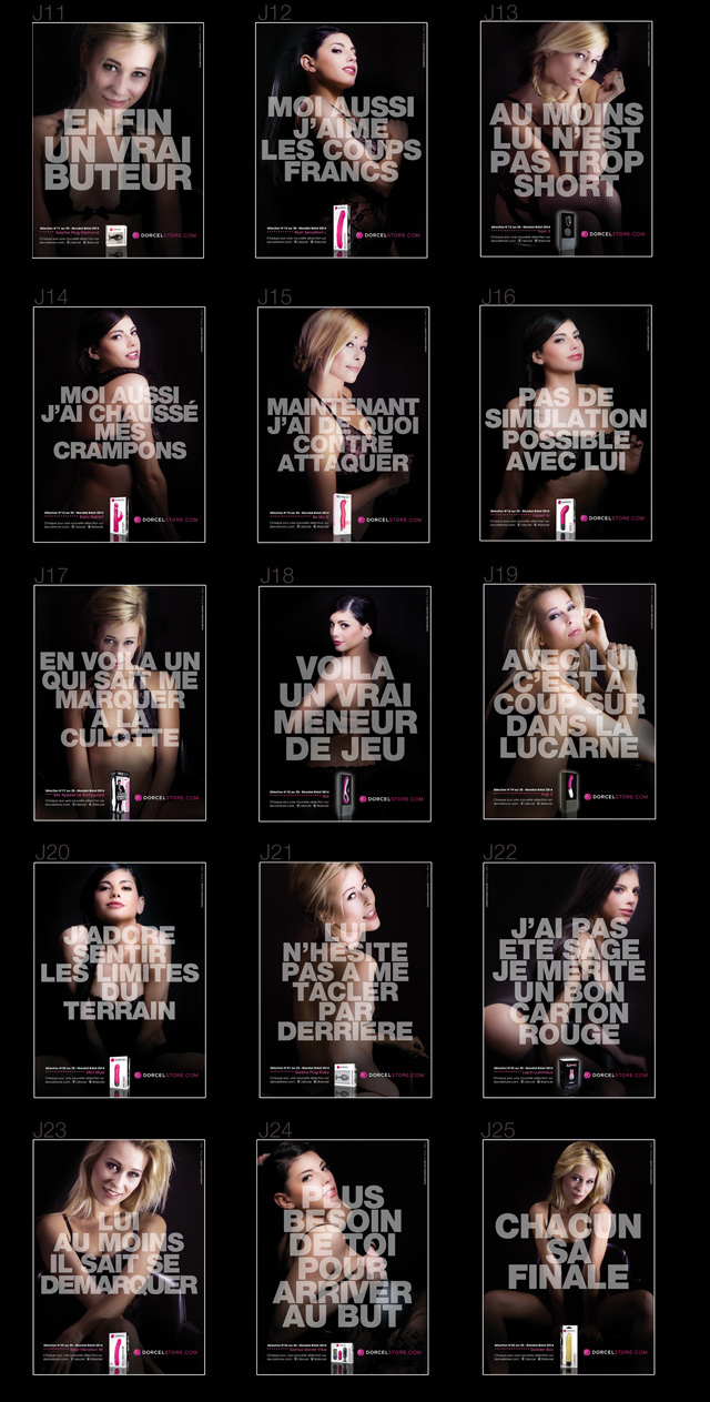 "Va te faire FOOT !", la nouvelle campagne de Marc Dorcel pour le mondial
