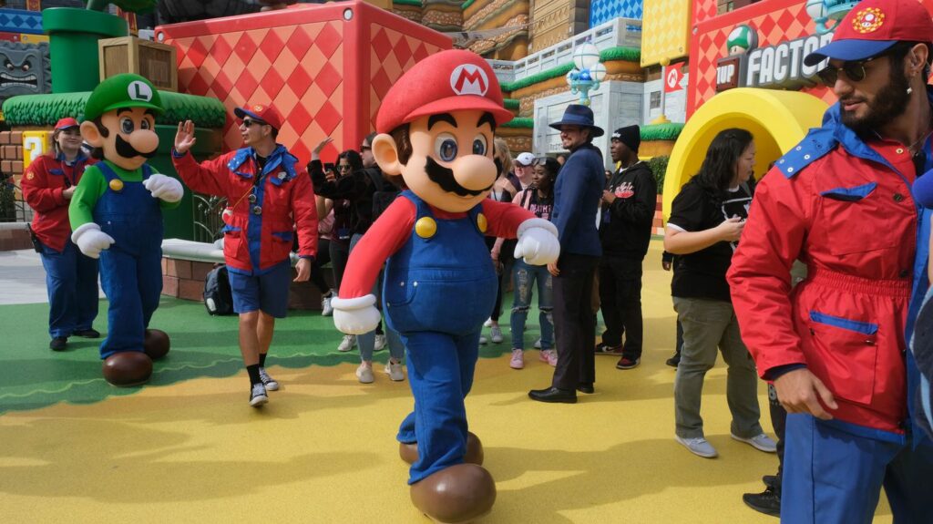 À Los Angeles, bientôt un nouveau parc entièrement consacré à "Super Mario"