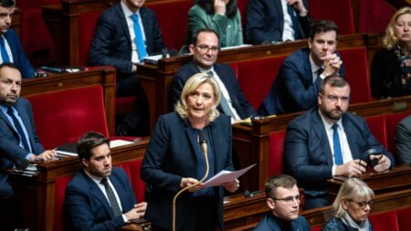 Réforme des retraites : Marine Le Pen annonce le dépôt d'une motion de censure par les députés du Rassemblement national contre le gouvernement