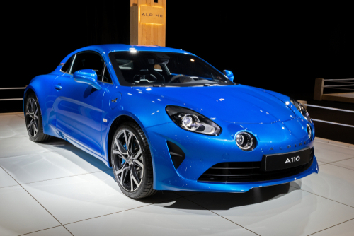 Top des ventes de voitures de sport Alpine en France