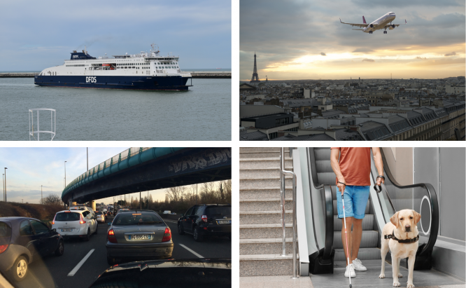 Enveloppe de voyage en France : Ferries annulés et nouveaux vols Paris-NYC