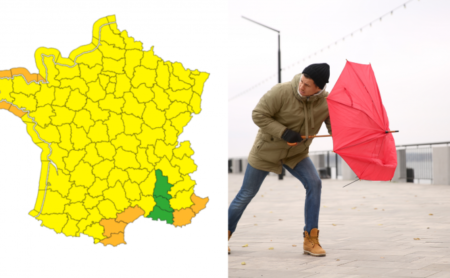 La quasi-totalité de la France en alerte vents violents