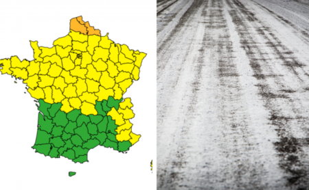 Le nord de la France en alerte pour la neige, le verglas et les vents violents mercredi