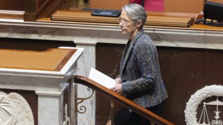 "L'avenir de la Première ministre s'écrit en pointillés" : le maintien d'Elisabeth Borne à Matignon divise la majorité, après le 49.3 sur les retraites
                              Elisabeth Borne doit-elle rester Première ministre après avoir dégainé l'article 49.3 de la Constitution ? La question agite la macronie, scindée en deux camps : ceux qui plaident pour son départ et c...