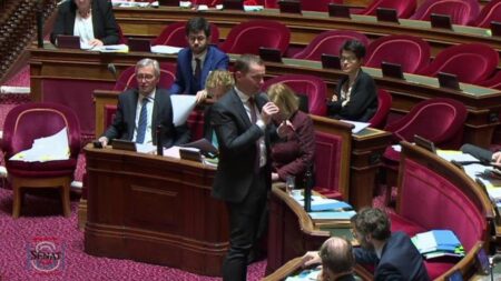 Réforme des retraites : l’examen du texte au Sénat beaucoup plus rapide que prévu
                              La contestation contre la réforme des retraites s’affaiblit dans la rue, alors que le Sénat continue d’examiner le texte. Le point sur la situation, samedi 11 mars.