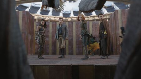 Cinéma : "Donjons et Dragons" revisité avec Hugh Grant en tête d’affiche
                              Le film "Donjons et Dragons : L’Honneur des voleurs", est adapté du jeu de société du même nom. Le réalisateur a misé sur les effets spéciaux, des stars et beaucoup d’humour.