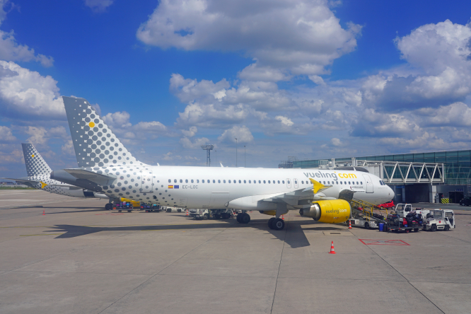 La grève voit Vueling supprimer les deux tiers de ses vols à l'aéroport français