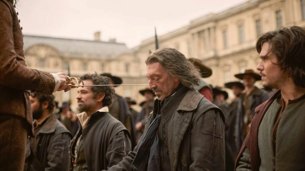 Cinéma : le roman "Les Trois Mousquetaires" une nouvelle fois porté au cinéma
                              "Les Trois Mousquetaires : D’Artagnan", réalisé par Martin Bourboulon, sort en salles le mercredi 5 avril. Avec un budget de 72 millions d’euros, le long-métrage entend concurrencer les blockbusters a...