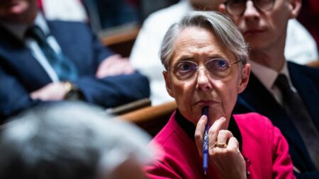 Réforme des retraites : Elisabeth Borne "pense encore être utile" dans la crise que traverse le pays
                              "Dans une période suspendue comme celle-là, c’est important de garder ses nerfs", a déclaré la Première ministre samedi.