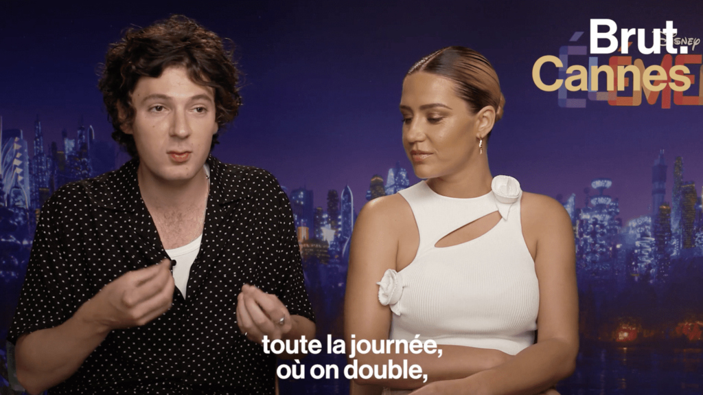 Vidéo



  

  
  


      


      

      Adèle Exarchopoulos et Vincent Lacoste racontent leur expérience de doublage
              Ils présentent le film de Pixar, "Élémentaire", au Festival de Cannes 2023. Adèle Exarchopoulos et Vincent Lacoste parlent de leur expérience de doublage.