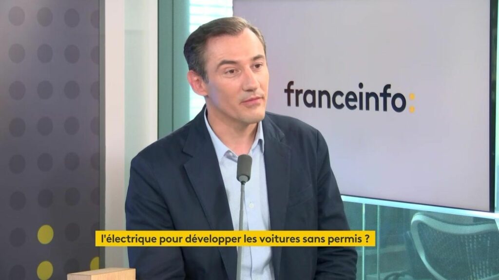 Automobile : "Les plus jeunes représentent désormais 45% de nos ventes", selon le PDG de Ligier, constructeur de voitures sans permis
                  Fini les pots de yaourt, aujourd'hui les fabricants de voitures sans permis ciblent les jeunes. Ligier se met d'ailleurs à l'électrique, précise son PDG François Ligier.