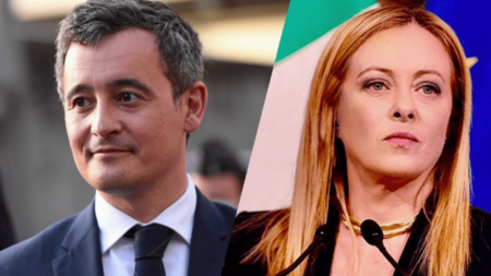 Immigration : Gérald Darmanin attaque l'Italie et déclenche une crise diplomatique
                  Accusant Rome d'être "incapable" de gérer "la pression migratoire", jeudi 4 mai, le ministre de l'Intérieur, Gérald Darmanin, a suscité l'indignation de l'exécutif italien. Le ministère des Affaires étrangères transalpin a annulé la visite qu'il avait prévu de faire à Paris.