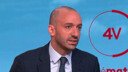 Loi immigration : "Oui, travaillons avec la droite", assure Benjamin Haddad, un député de la majorité
                  Benjamin Haddad, député de la majorité présidentielle, était l’invité des « 4 Vérités » de France 2, lundi 29 mai. Il a notamment évoqué le projet de loi immigration.