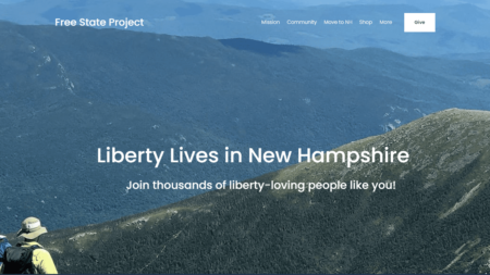 États-Unis : au New Hampshire, bientôt un "état libertarien", sans aucun contrôle du gouvernement de Washington ?
                  Depuis plusieurs années, les membres du "Free State Project" militent localement pour mettre en place une région où la liberté sera reine, loin des pressions et des contraintes du gouvernement américain.