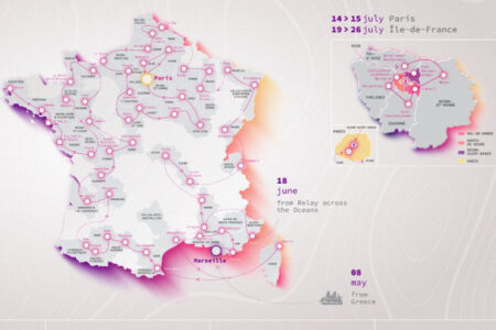 Paris 2024 : le parcours de la flamme olympique à travers la France dévoilé