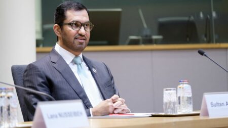 Environnement : qui est Sultan al-Jaber, le président émirati de la COP28, patron d'une compagnie pétrolière ?
                  Le président de la prochaine Conférence climat de l’ONU qui se tient à Dubaï et aussi PDG de la compagnie pétrolière nationale d'Abu Dhabi. Et il tente comme il peut d’installer une image de défenseur de l'environnement.