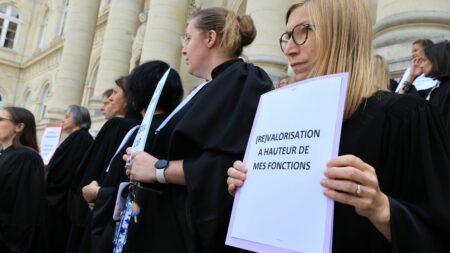 Témoignages



  

  
  


      


      

      "Le salaire est minable" : les greffiers manifestent pour une meilleure reconnaissance de leur métier
              Les greffiers ont organisé lundi des manifestations devant les tribunaux, contre une nouvelle grille de salaires et pour demander davantage de moyens humains. À Paris, près de 200 personnes se sont rassemblées pendant leur pause déjeuner.