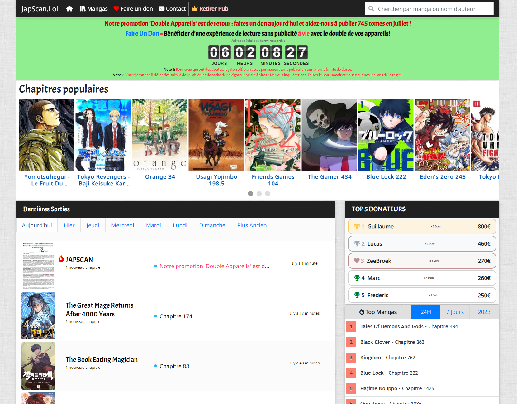 Japscan incontournable pour les fans de mangas
