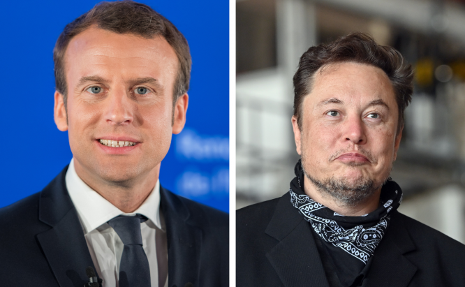 Macron rencontrera Musk dans le cadre d'une offre pour que Tesla ouvre une nouvelle usine en France