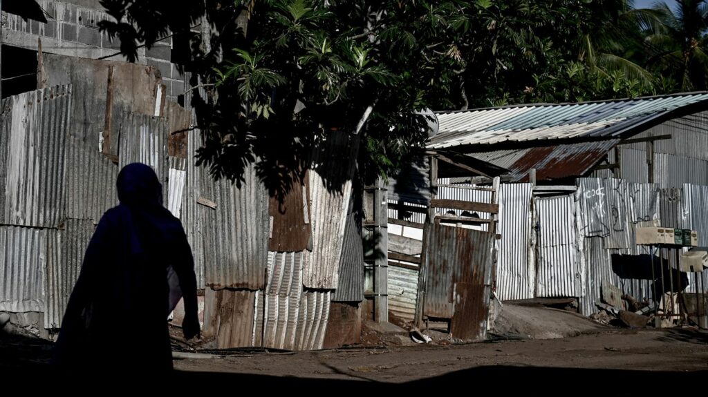 Reportage



  

  
  


      


      

      Opération Wuambushu : "On dort sur des tapis étendus sur des cailloux", raconte une femme expulsée d'un "banga" à Mayotte
              Un mois après la démolition du premier bidonville à Mayotte dans le cadre de l'opération Wuambushu, le relogement pose toujours problème. Les personnes expulsées préfèrent souvent refuser les solutions proposées.