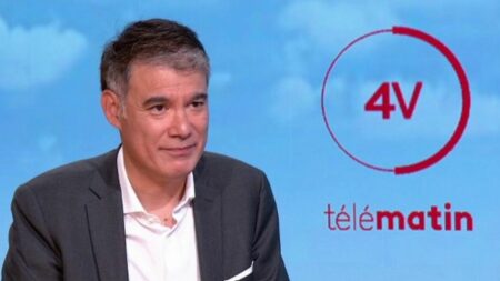 Politique : "Nous sommes aujourd'hui dans une dérive illibérale", alerte Olivier Faure (PS)
              Olivier Faure, premier secrétaire du Parti socialiste, était l'invité des "4 Vérités" sur France 2, vendredi 23 juin.