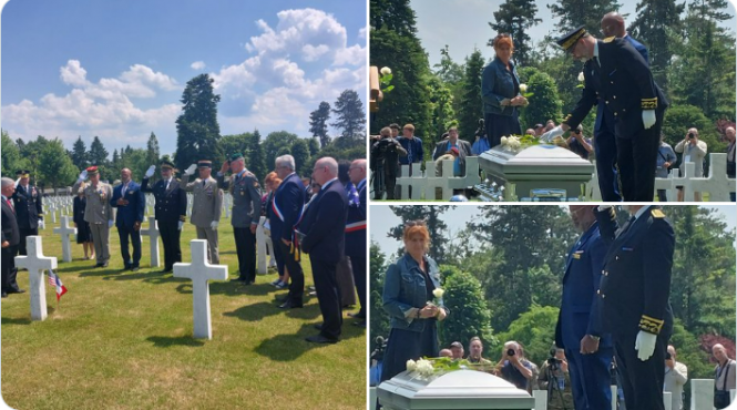 Soldat américain inconnu de la Première Guerre mondiale enterré en France, 105 ans plus tard