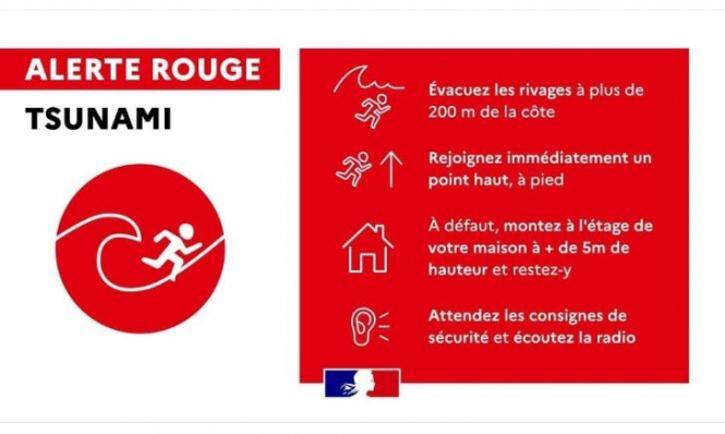 Soulagement alors que l'alerte au tsunami dans le sud de la France s'avère être une erreur