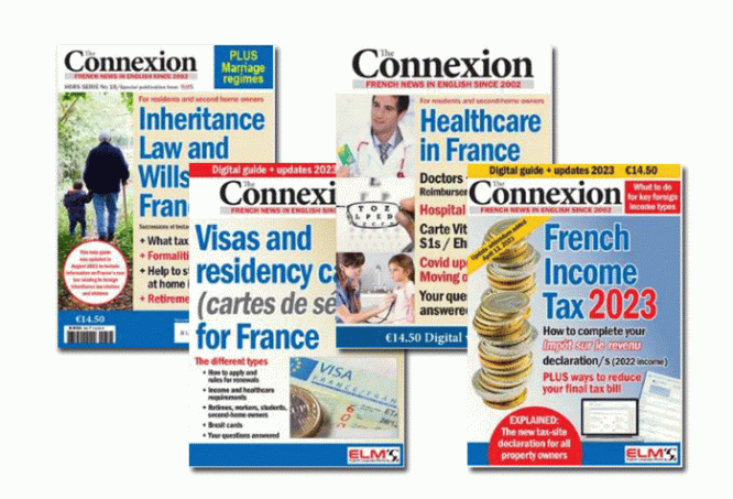 Visas France, cartes de séjour, fiscalité française : voir les guides d'aide Connexion