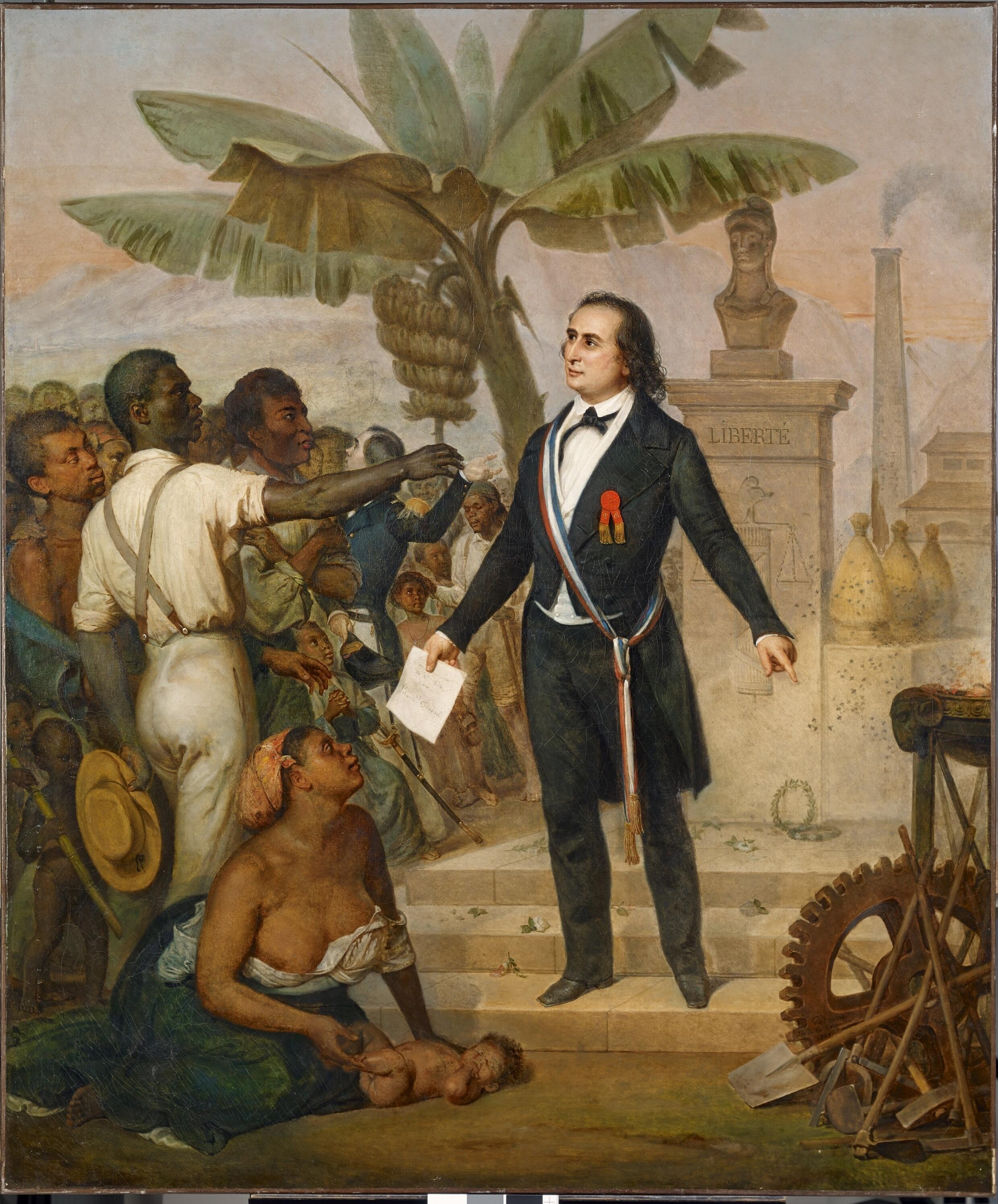 Alphonse Garreau, Allégorie de l'abolition de l'esclavage