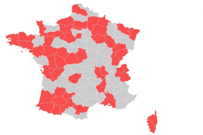 Carte : Où en France le personnel d'appel d'urgence est-il en grève ?