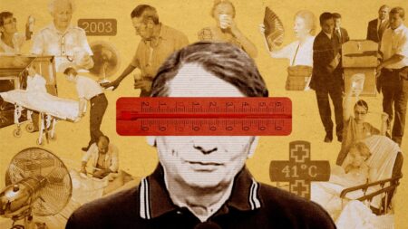 Canicule 2003: Gouvernement en vacances et vague de chaleur mortelle, 15 000 morts en France Récit
Canicule de 2003 : comment, face à une vague de chaleur meurtrière, un gouvernement en vacances "a perdu pied"
La canicule de l'été 2003, lors de laquelle 15 000 personnes sont mortes en France, a été marquée par l'absence, les errements et les dénis du pouvoir politique et des autorités.