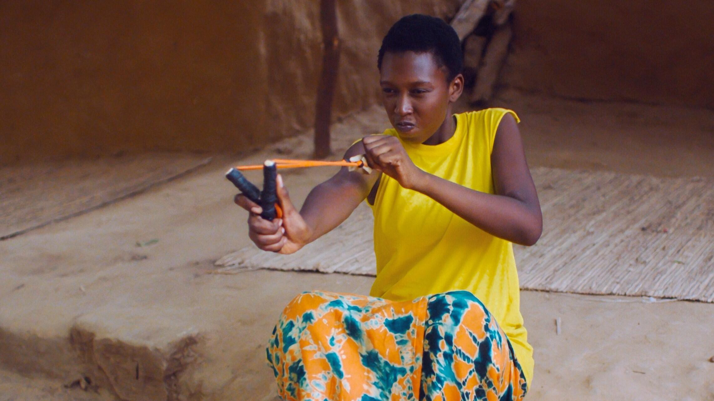 Khady Mane qui incarne Banel dans le film "Banel & Adama", du réalisateur franco-sénégalais Ramata-Toulaye Sy, sélectionné en compétition officielle au Festival de Cannes 2023.
