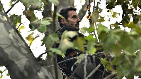 Grève de la faim contre l’autoroute Toulouse-Castres: l’écologiste Thomas Brail menace de cesser s’hydrater Projet d'autoroute Toulouse-Castres : un militant écologiste en grève de la faim menace de cesser de s'hydrater
Thomas Brail a entamé une grève de la faim, début septembre, dans un arbre en face du ministère de la Transition écologique, à Paris.