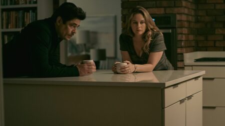 Netflix : Benicio Del Toro grandiose en détective tourmenté dans "Reptile", premier film de Grant Singer
                  Malgré une impression de déjà-vu, ce premier long-métrage de Grant Singer réunit une belle brochette d'acteurs. Benicio Del Toro est époustouflant.