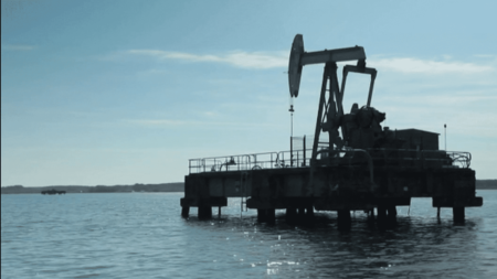 Landes : à la découverte du champ de pétrole du lac de Parentis-en-Born
          Sur le lac de Parentis-en-Born, à 80 kilomètres de Bordeaux, se trouve le plus grand champ de pétrole découvert en France métropolitaine.
