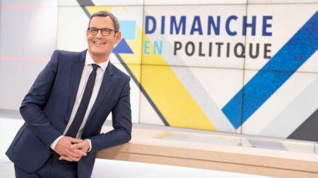 "Dimanche en politique". Avec Sylvain Maillard
                  Le 15 octobre 2023, "Dimanche en politique", le magazine politique de France 3, reçoit Sylvain Maillard, président du groupe Renaissance à l'Assemblée nationale. Il est interrogé par Francis Letellier, avec une "carte blanche" à Laurence Peuron, journaliste politique à France Inter.