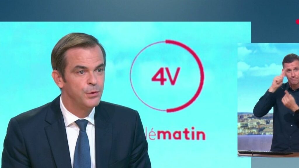 Tweet de Jean-Luc Mélenchon contre Yaël Braun-Pivet : Olivier Véran fustige "l’outrance, la provocation"
          Olivier Véran, porte-parole du gouvernement, était l’invité des "4 Vérités" de France 2, lundi 23 octobre.