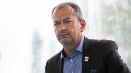 Fichage illégal chez Force ouvrière : l'ancien secrétaire général de FO Pascal Pavageau condamné à une amende de 4 000 euros
          En septembre dernier, le parquet de Paris avait requis des peines de prison avec sursis pour les trois prévenus.