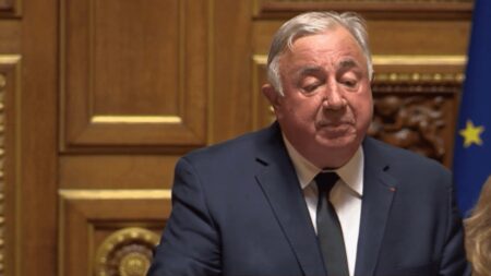 Politique : 5ème présidence du Sénat en vue pour Gérard Larcher, réélu sénateur des Yvelines à 74 ans Politique : Gérard Larcher en passe de devenir président du Sénat pour la 5ᵉ fois
À 74 ans, Gérard Larcher a été réélu sénateur dans les Yvelines. Sauf surprise, il devrait obtenir, lundi 2 octobre, un cinquième mandat de trois ans au plateau, le siège qui est réservé au patron de l’hémicycle.