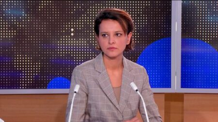 Soupçons d’emplois fantômes : Vallaud-Belkacem pourrait saisir la justice contre Wauquiez en Auvergne-Rhône-Alpes Soupçons d'emplois fantômes en Auvergne-Rhône-Alpes : Najat Vallaud-Belkacem n'exclut pas de saisir la justice si Laurent Wauquiez ne donne pas d'éléments rassurants
La conseillère régionale demande des comptes après les révélations de soupçons d'emplois fictifs au sein de la région Auvergne-Rhône-Alpes.