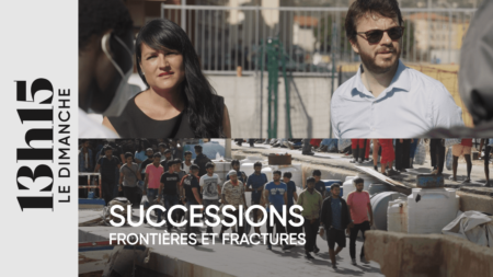 "13h15 le dimanche". Successions &gt; Episode 3 : Frontières et fractures, partie 1
          Dans cette série, les équipes du magazine "13h15" plongent dans le quotidien de personnalités politiques jusqu'en 2027, date à laquelle le président de la République sortant ne pourra plus se représenter. Elles confient leurs émotions et leurs stratégies.