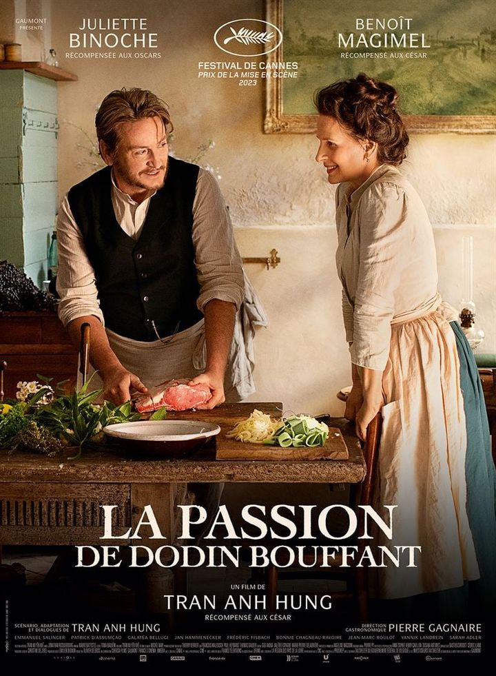 L'affiche de "La Passion de Dodin Bouffant" de Tran Anh Hung (2023). (Gaumont Distribution)