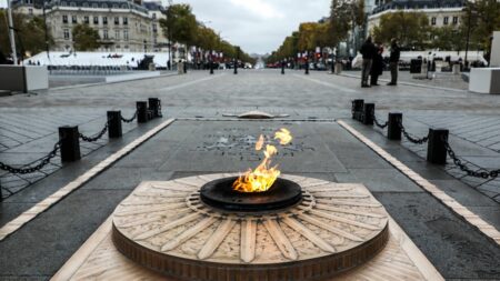 Cérémonies du 11-Novembre : pour la première fois, il y aura une veillée patriotique
          Cette veillée "patriotique et populaire", ouverte à tous, aura lieu le soir à 18h30, heure à laquelle la flamme a été allumée pour la première fois en 1923.