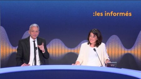 Après l'accord trouvé à la Commission mixte paritaire, une crise politique ? Les informés du mardi 19 décembre
          Autour de Jean-François Achilli et Bérengère Bonte, les informés débattent de l'actualité du mardi 19 décembre 2023.