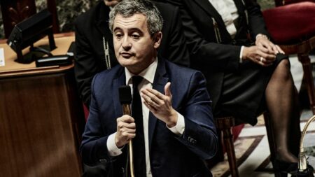 Loi immigration : Gérald Darmanin en déplacement à la frontière avec l'Italie pour faire pression sur la droite
          La loi Immigration arrive dans l'hémicycle de l'Assemblée lundi. Et le gouvernement n'est toujours pas certain de réunir les voix nécessaires à son adoption.