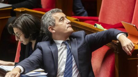 Projet de loi immigration : Gérald Darmanin affirme vouloir "tendre la main" aux députés LR avant l'examen du texte par l'Assemblée nationale
          Le texte, remanié et adopté en fin de semaine dernière par la commission des Lois de l'Assemblée, sera soumis au vote des députés la semaine prochaine.
