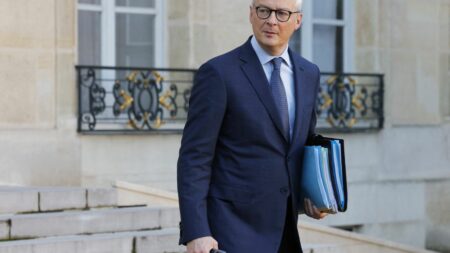 Loi immigration : Le Maire exhorte LR à adopter la version Sénat, sollicite mansuétude dans négociations Projet de loi immigration : Bruno Le Maire appelle LR à "reprendre la version du Sénat"
Le ministre de l'Economie demande toutefois à LR de la "mansuétude" dans les négociations.