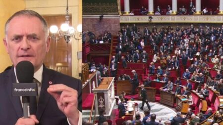 Vote de rejet du projet de loi immigration : "Nous sommes pour l'immigration contrôlée et choisie", affirme Philippe Juvin (LR)
          Le député Les Républicains (LR) Philippe Juvin fait partie de ceux qui ont voté la motion de rejet préalable au projet de loi sur l'immigration, présentée à l'Assemblée nationale lundi 11 décembre. Il est l'invité du 19/20 info.
