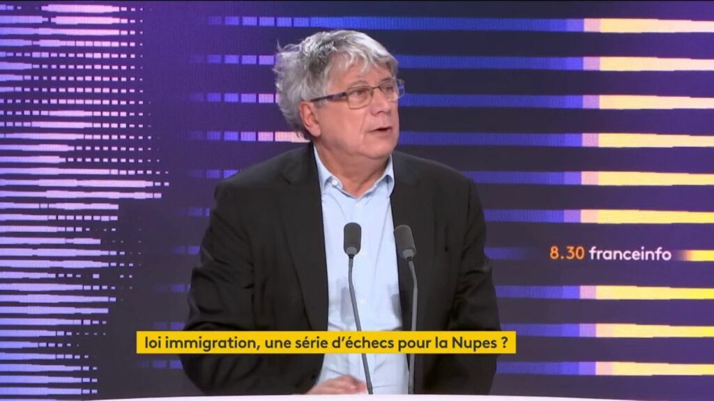"Au moment où on se parle, non", la Nupes n'est pas en capacité de réunir la nation, déplore le député LFI Eric Coquerel
          Eric Coquerel, député LFI, a rappelé jeudi que son parti a fait une "proposition pour se rencontrer" avec la gauche.